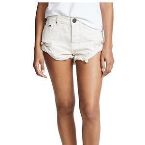 One Teaspoon denim cutoffs shorts
